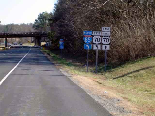 Bus US 70 - Durham - West