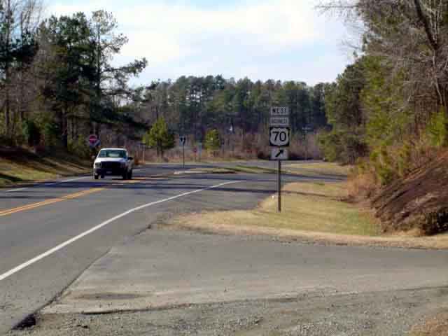 Bus US 70 - Durham - West