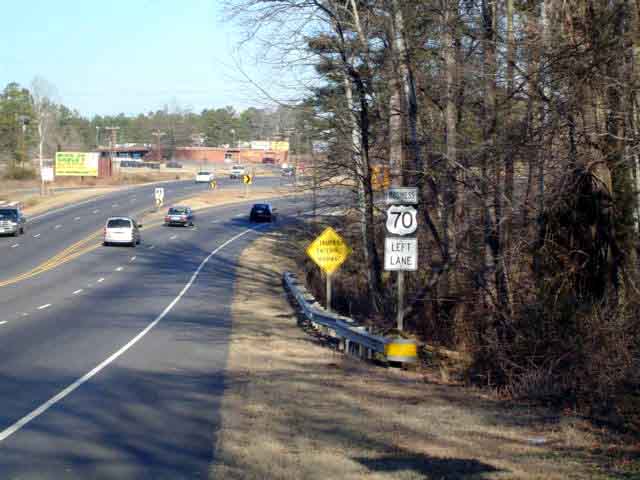 Bus US 70 - Durham - East