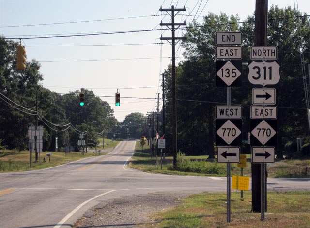 NC 135 East End