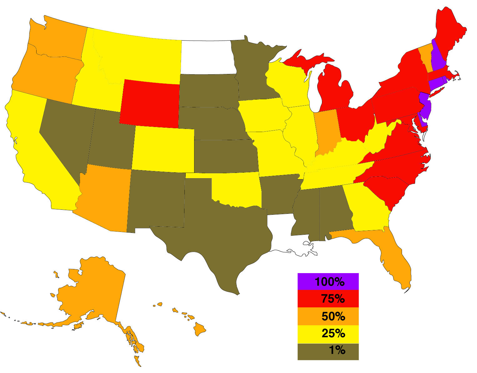 County Count Map